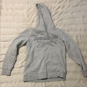 Reebok Men's Heather Gray Hoodie